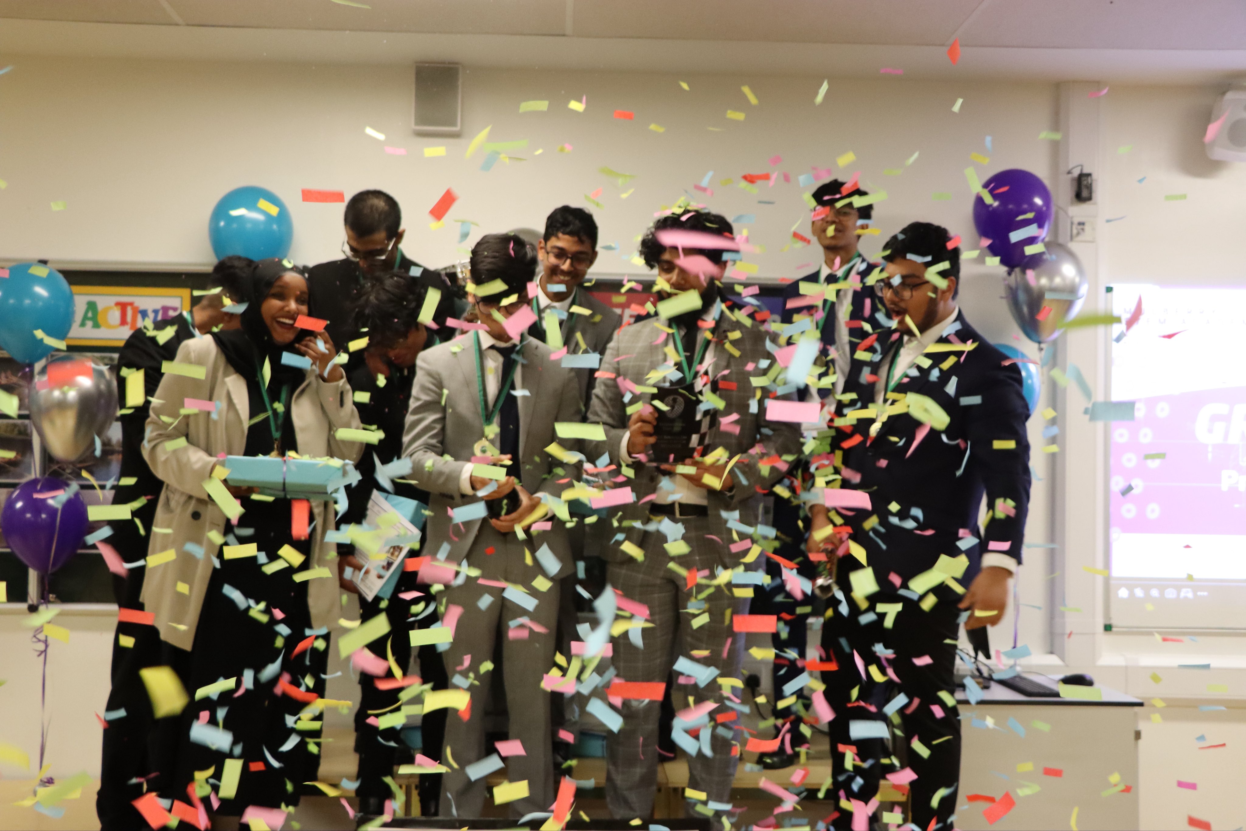 Greenpower winners experience podiums, sprays and confetti at special celebration event